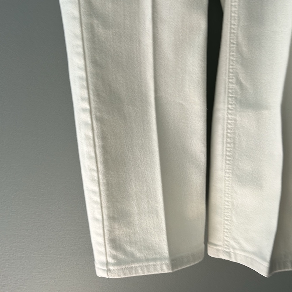 Jaclyn Smith straight leg size 10 white - Picture 3 of 5